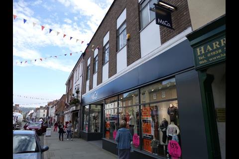 Welshpool Woolworths, shown here in September 2012 - now an M&Co